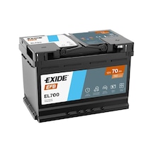 Exıde El700 12v 70ah 760a Start Stop Efb Akü Üretim Tarihi:2025