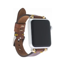 Apple Watch Uyumlu Deri Kordon 38-40-41mm Slim Srç Rst2e