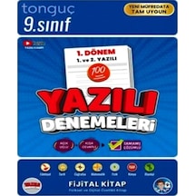 Tonguç 9.sınıf Yazılı Denemeleri 1.dönem