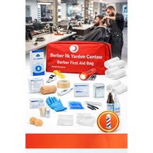 Berber İlk Yardım Çantası, Berber Acil Durum Çantası 50 Parça