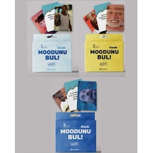 Moodunu Bul Mini 3 Adet Oyun Seti, Modunu Bul, Klasik 1, Klasik 2, Klasik 3
