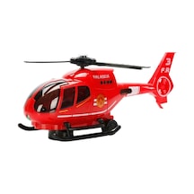 Mey İthalat Sesli Ve Işıklı Projeksiyonlu İtfaiye Helikopteri 30 Cm