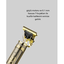 0.1 - 870 - Mm Hassas Kesim Tıraş Makinesi Şarjlı - Glblseme - Metal Gövde