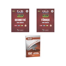 2027 2027 Limit Tyt 9. Ve 10. Sınıf Tekrarı K-28 Maarif Model Geometri + Türkçe Soru + Ankapade 3'lü Set