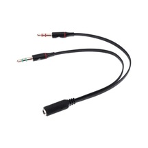 Kulaklık Mikrofon Ayırıcı 3.5mm Çevirici Switch Splitter 4457
