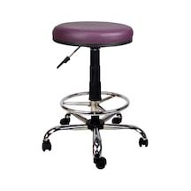 Bürocci Metal Ayaklı Yüksek Tabure-Mor-2999T0124