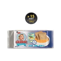 Cicibebe Şekersiz Ekmek 125 G X 15 Adet