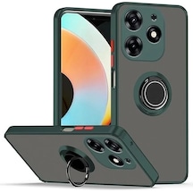 Teleplus Tecno Spark 20 Kılıf Montreal Yüzüklü Mat Kapak
