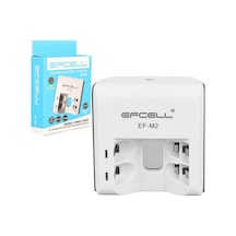 Efcell M2 Aa/aaa 2 Li Pil Şarj Cihazı