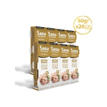 Sasu Klasik Ton Balığı Bütün Dilim 24 x 80 G