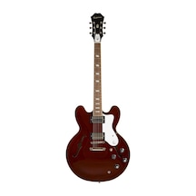 Epiphone Noel Gallagher Riviera Elektro Gitar Dark Wine Red