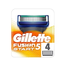 4 Adet Gillette Fusion 5 Start Yedek Bıçak 4'lü