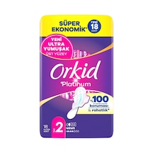 Orkid Platinum Hijyenik Ped Dörtlü Uzun 18 - Yumuşak Ve Kuru Konfor 6'li Avantaj Paketi - 6 Ade Tarı