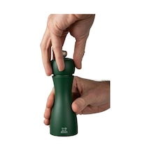 Peugeot Tahiti Duo Su Yeşili Tuz Ve Karabiber Değirmeni Seti 15 Cm - 6 İnç, Deniz Köpüğü Ve Nane Açık Ahşap