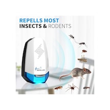 Pest Repeller Ultrasonik Haşere Böcek Fare Kovucu Cihaz
