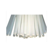 8 Adet Çubuk Mum Silikon Şeffaf İnce 7,4 X 30 Cm 10w 20w Tabancalar İçin