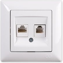 Günsan Vısage Beyaz Data+nümeris Priz Cat6-cat3 Mkz