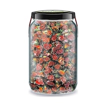 Tomurcuk Turuncu Gül Kurusu Bi Kavanoz 660 Cc. Cam Kavanozda Turuncu Renk Kuru Gül Dried Rose Bud