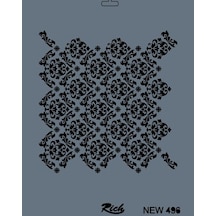Rich Stencil Boyama Şablonu 25X35 Cm. New-496 N11.4706
