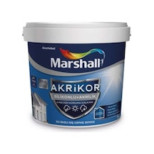 Tr Akrikor Silikonlu + Akrilik Dış Cephe Boyası, K6 Renk, 15l 0.2 L