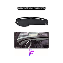 Mercedes W202 1993-2000 Uyumlu Torpido Örtüsü Yansıma Önleyici Kolay Montaj Tam Koruma H18 Torpido Halısı