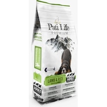 Pati Life Kuzu Etli ve Pirinçli Yetişkin Köpek Maması 15 KG