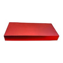 Demonte Kırmızı Kutu 27x12,5x3 Cm 10'lu