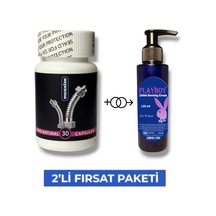 Maxisize Sertleştiricili Performansı Arttıran 30lu + Etkili Libido Arttırıcı Krem 125 Ml