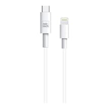 Nettech Nt-dc10 2.4a Plastik 100 Cm Type-c To Lightning Şarj Ve Data Kablosu Beyaz