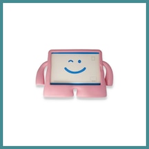 Trendexa İpad 2025 10.9 10.nesil A16 Kılıf Karakter Tablet Silikon - Açık Pembe Mac