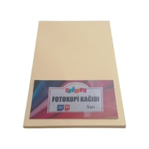 A4 Renkli Fotokopi Kağıdı Sarı 100 Lü Paket