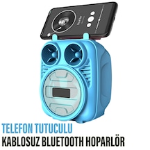 Kablosuz Bluetooth Hoparlör Speaker Telefon Tutucu Rgb Hoparlör