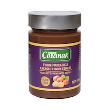 Çotanak Fındık Parçacıklı Kakaolu Fındık Ezmesi 350 G
