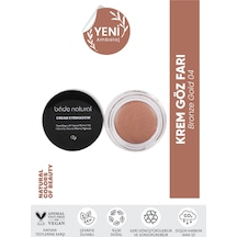 Bade Natural Krem Göz Farı 04 Bronze Gold