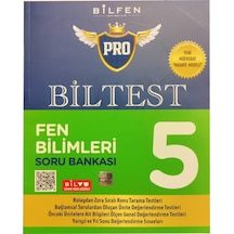 Bilfen Yayıncılık 5. Sınıf Biltest Fen Bilimleri Soru Bankası