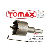 Tomax T.c.t. Metal Paslanmaz İnox Delme Testere Panç 22 Mm