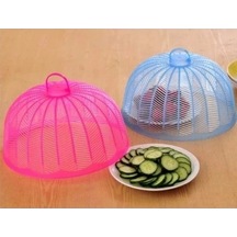 Plastik Yemek Ekmek Koruyucu Cibinlik Sineklik Renkli