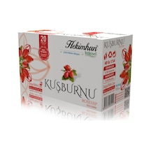 Hekimhan Bitkisel Kuşburnu Doğal Bitki Süzen Poşet Çay 20 x 2 G