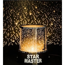 Star  Master Projeksiyonlu Gece Lambası Çok Renkli