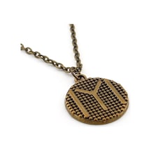 Bronz Metal Kayı Boyu Ok Yay Iyı Yazılı Erkek Kolye Q0163 (362561111)