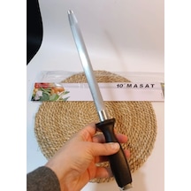 Bileyici 10'luk Masat Bıçak Satır Zırh Bileme Mutfak Bıçak Seti Bileme Solingen Germany 40cm