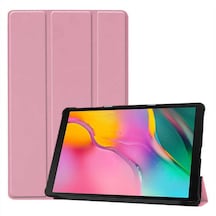 Kilifone - Huawei Uyumlu Matepad Pro 10.8 - Kılıf Smart Cover Stand Olabilen 1-1 Uyumlu Tablet Kılıfı - Rose Gold