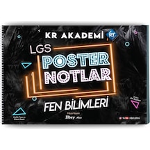 Kr Akademi 2024 8. Sınıf Lgs Fen Bilimleri Poster Notları