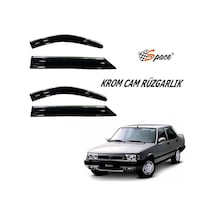 Krom Cam Rüzgarlığı 1.2mm Tofaş -doğan-kartal-şahin 4'lü / Caru435