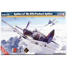 Mistercraft D182 1/72 Spitfire Lf Mk. Xvıe Packard Savaş Uçağı Plastik Model Kiti-51250