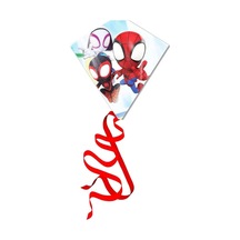 Spider-man Çocuk Uçurtması - Dayanıklı Fiberglas İskeletli İpli Örümcek Adam Uçurtma 4+ Yaş
