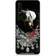 Oppo A31 Uyumlu Fatih Sultan Mehmet Han Desenli Silikon Kılıf