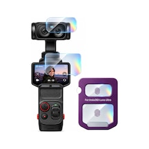 Insta360 Luna Ultra İle Uyumlu Temperli Cam Koruyucu