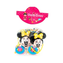 Biem Mickey Mouse Lastik Toka Sarı Gold/gümüş