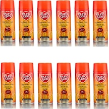 Eurogold Euro Gas Kokusuz Çakmak Gazı 250 Ml 1x12 12 Adet Çok Renkli